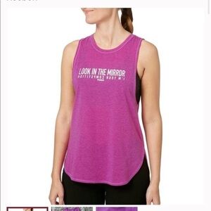 REEBOK•drop armhole tank top